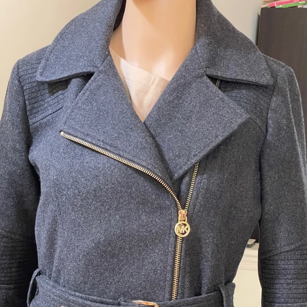 Michael Kors Woolen Winter Jacket Size Small Excellent Condition